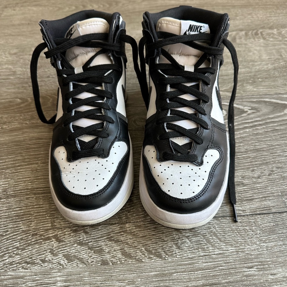 Nike Dunk Panda High Black and White Sneakers